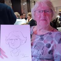 portrait humoristique mariage fête