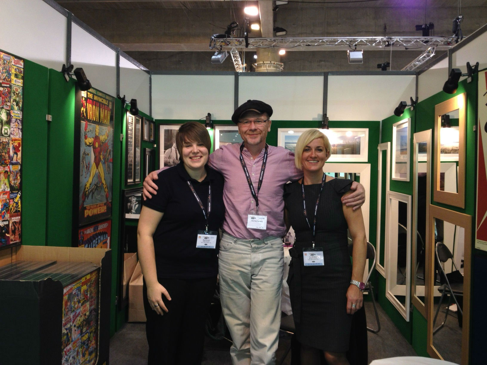 animation caricatures à la foire de Lille