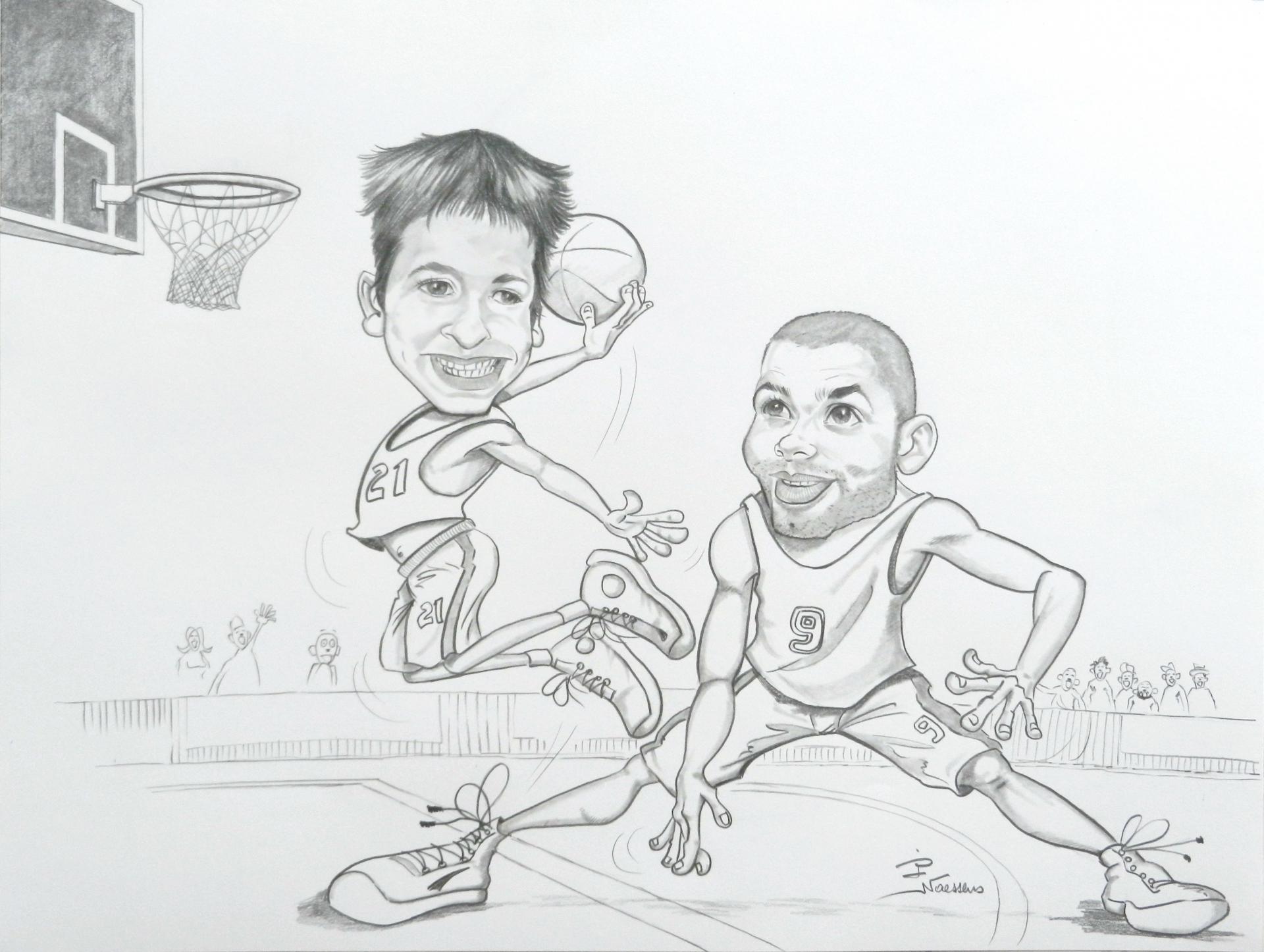 Caricatures sport